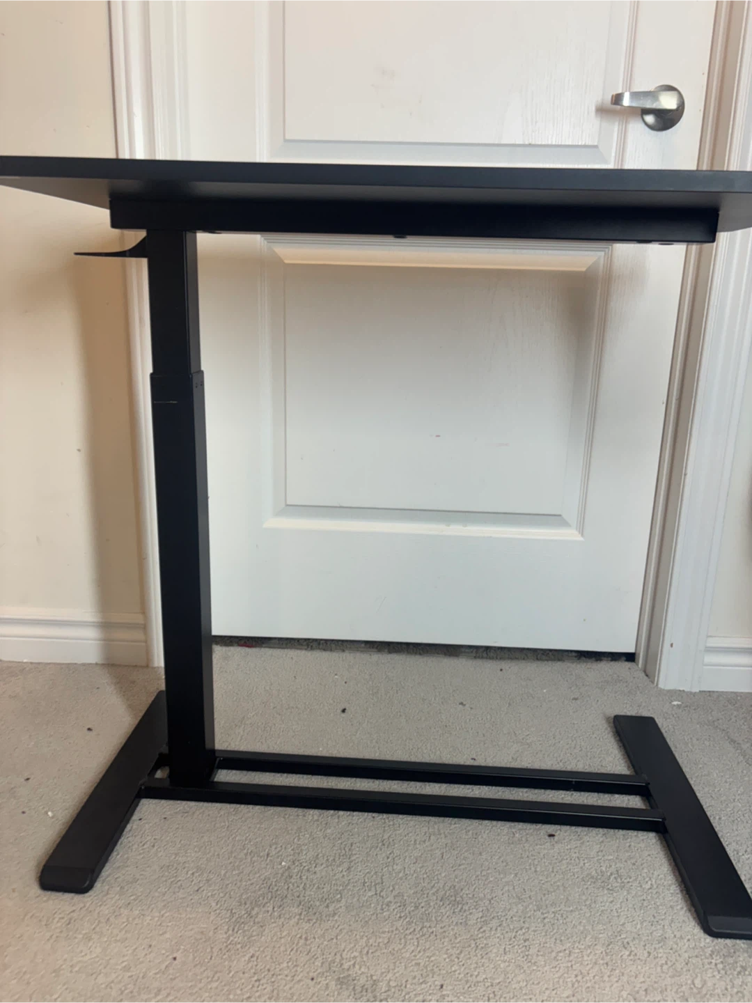 Black Adjustable Height Laptop Desk - photo 4