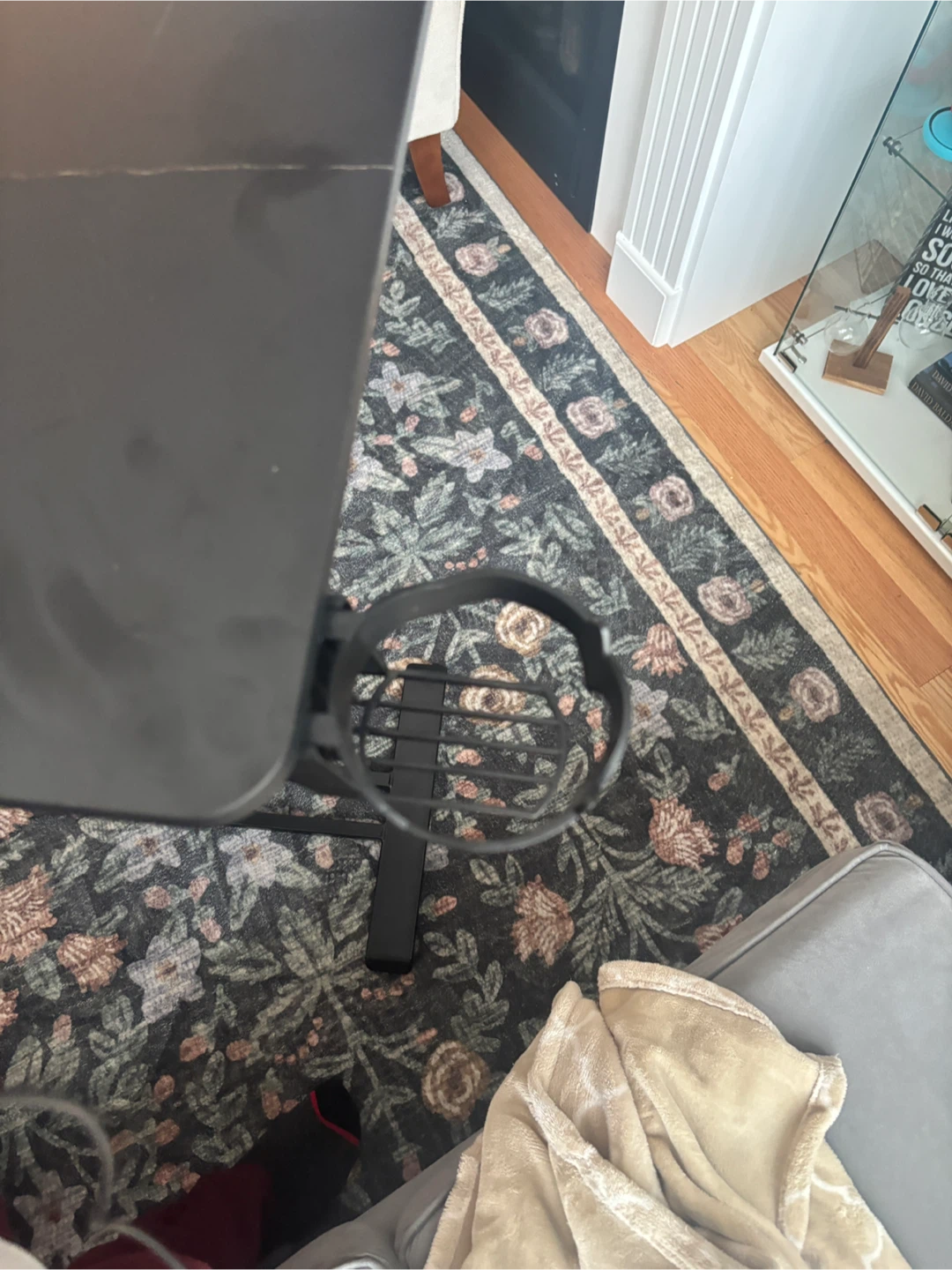 Black Adjustable Height Laptop Desk - photo 5