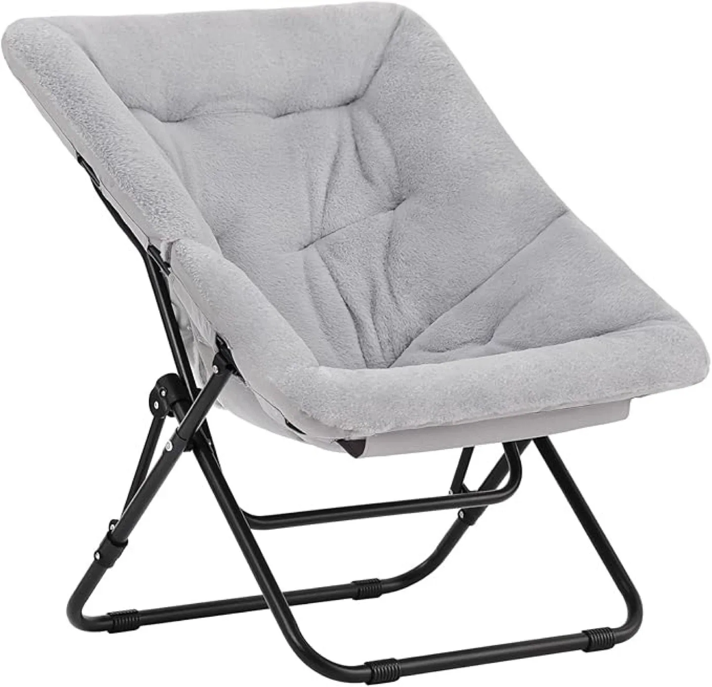 Tiita Comfy Saucer Chair - Grey