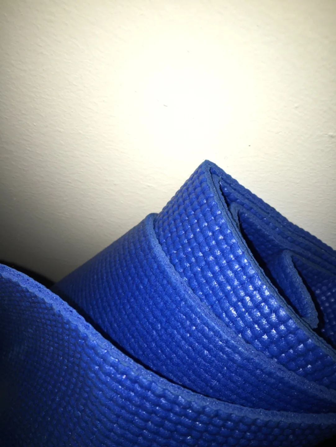 Blue Yoga Mat - 66 inches long