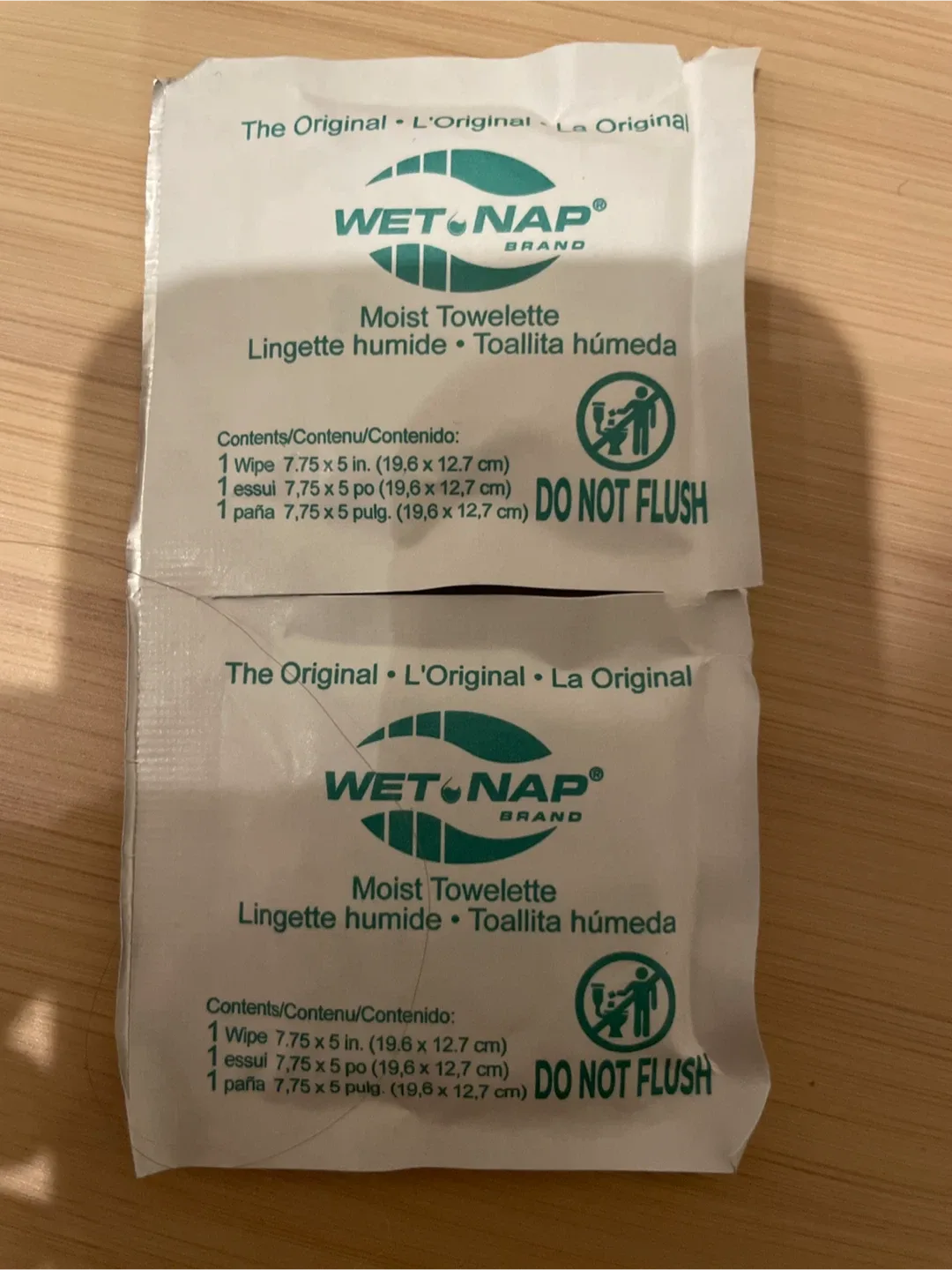 60 Wet-Nap Moist Towelettes - Individual Packets image indicator(4)