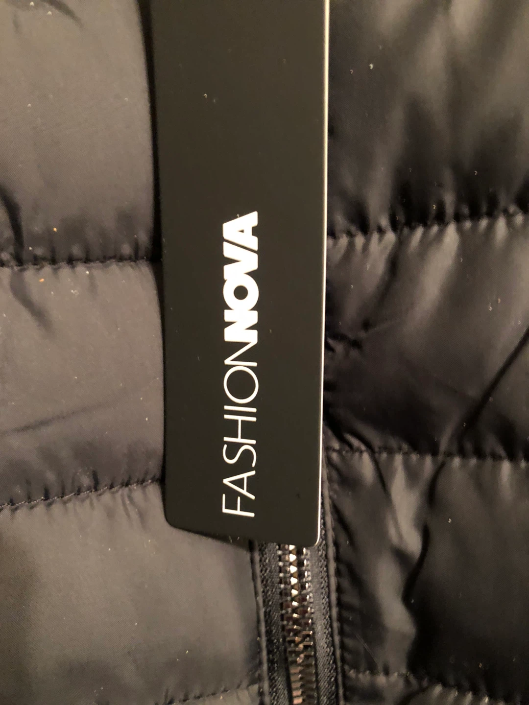 Fashion Nova Caught In The Cold Puffer Coat - 2X