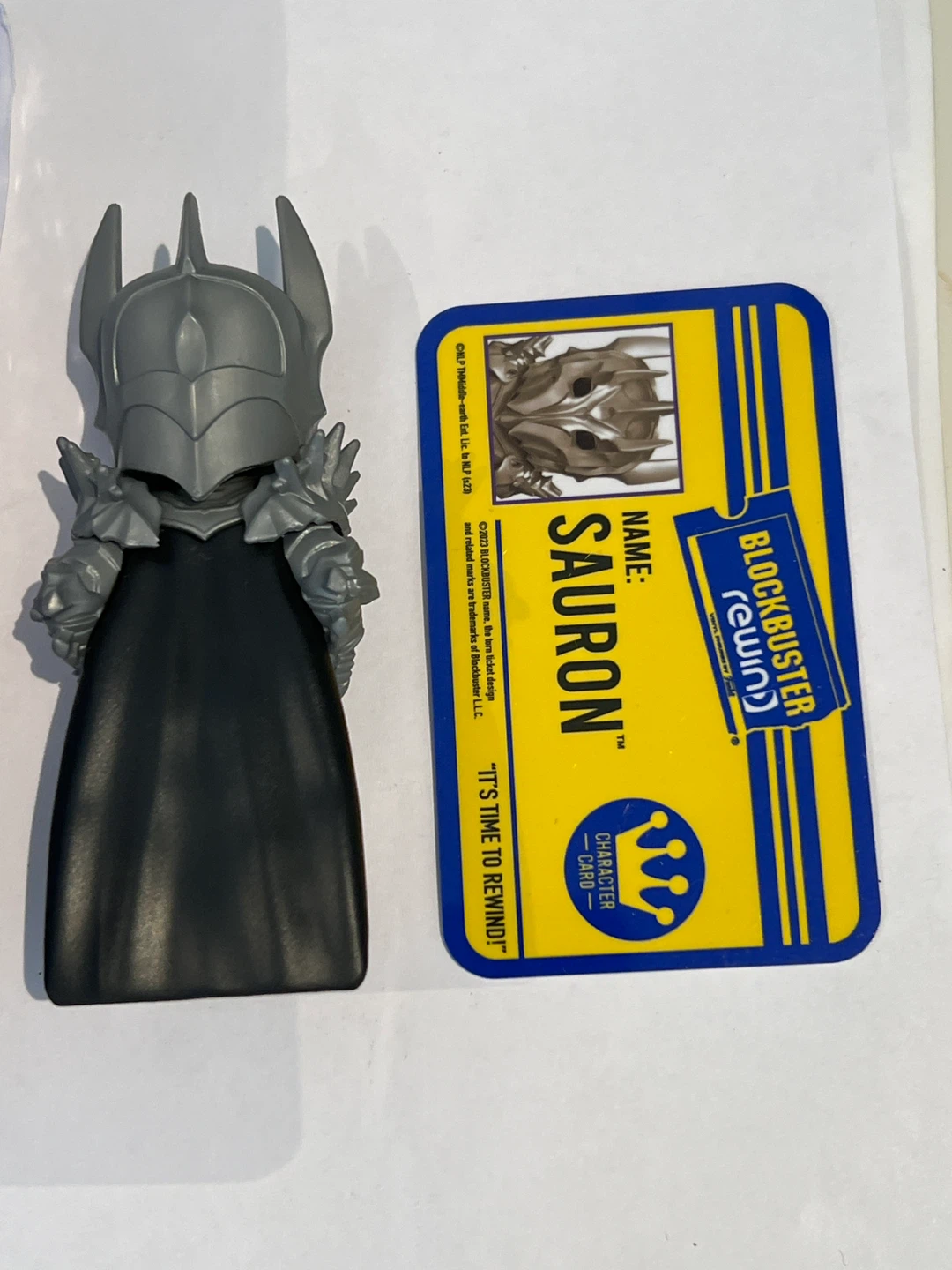 Funko Blockbuster Rewind Lord of the Rings Sauron Figure - photo 4