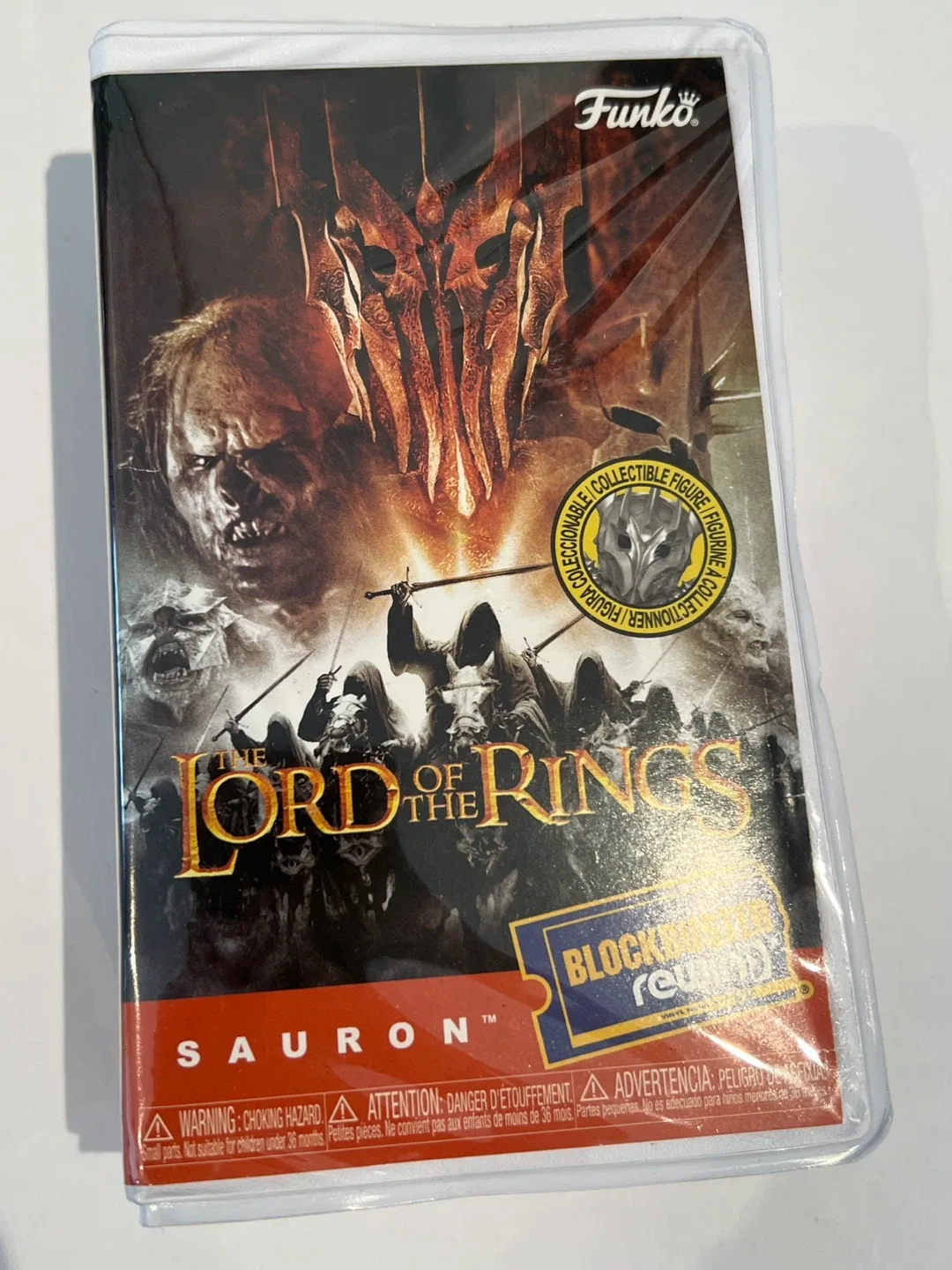 Funko Blockbuster Rewind Lord of the Rings Sauron Figure