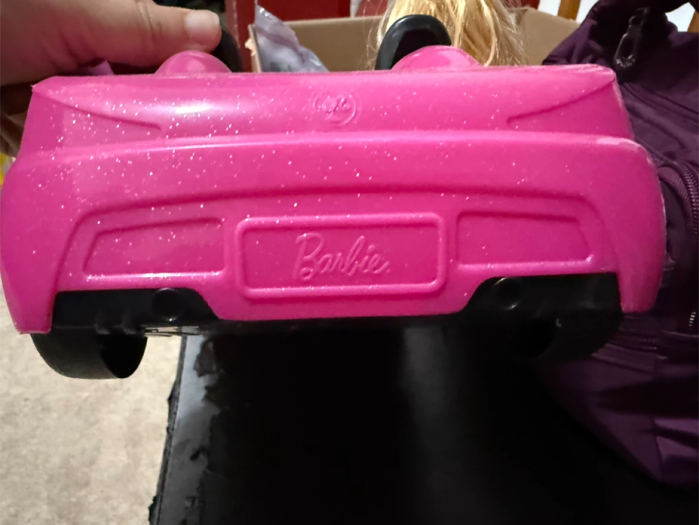 Barbie Pink Convertible Car and Barbie - photo 5