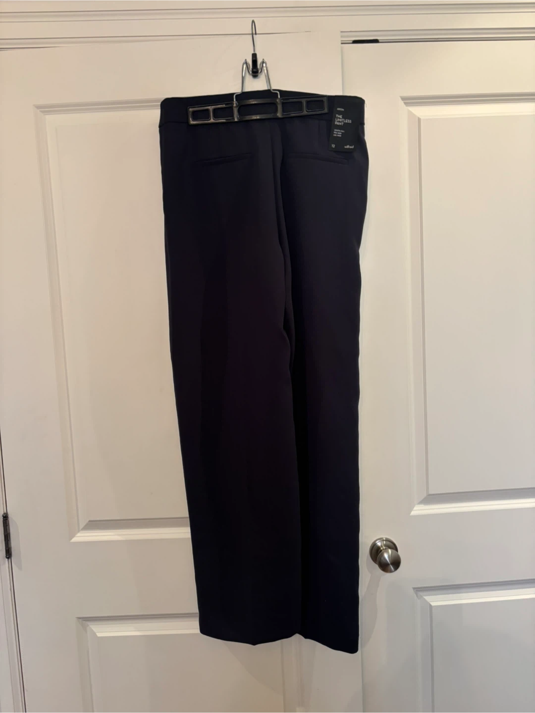 Wilfred Aritzia Limitless Pants - Size 12, Dark Night Navy - photo 3