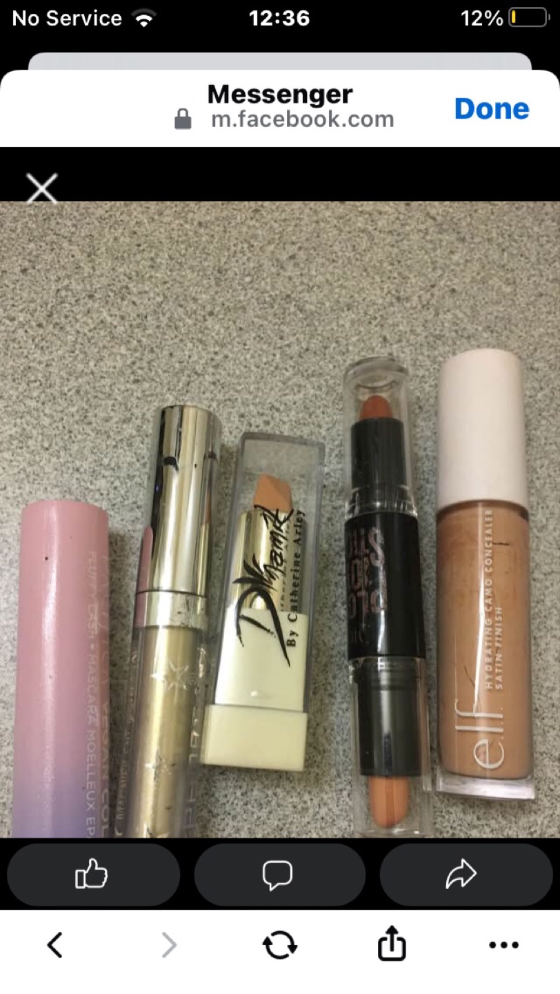 Assorted Makeup Lot: e.l.f., D'Mamik, others