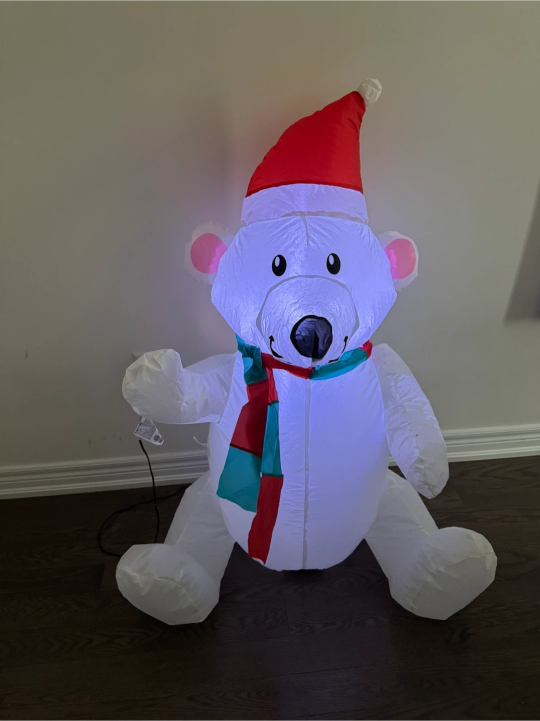Inflatable Christmas Polar Bear Decoration