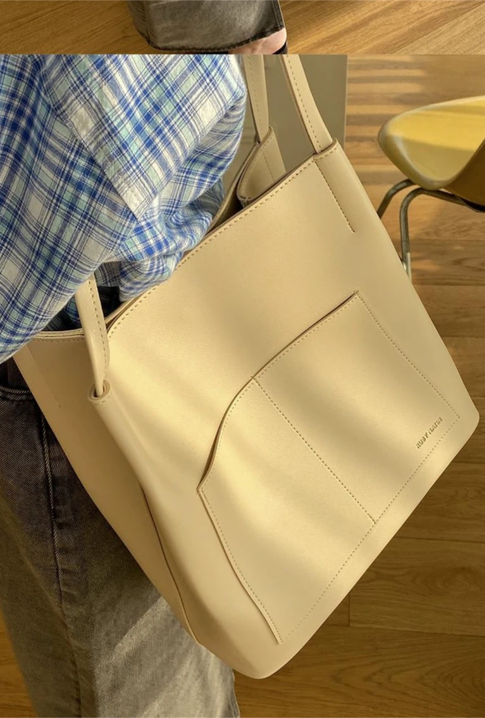 Cream Tote Bag - photo 2