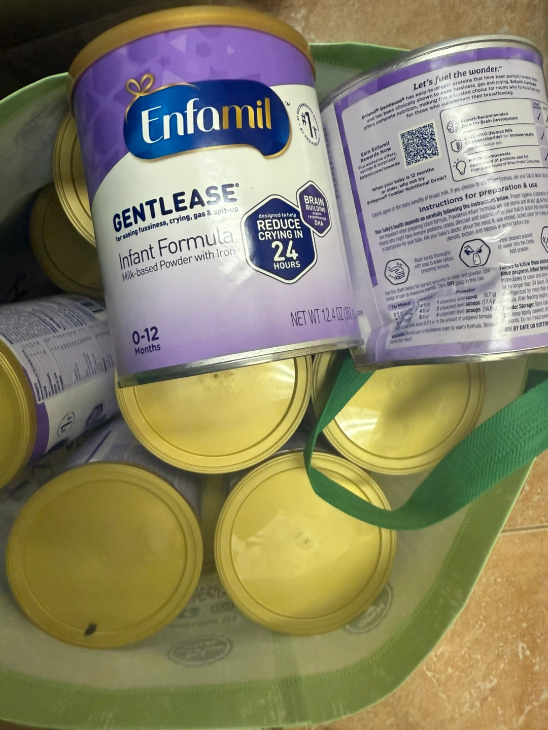 Enfamil Gentlease Infant Formula (0-12 Months)