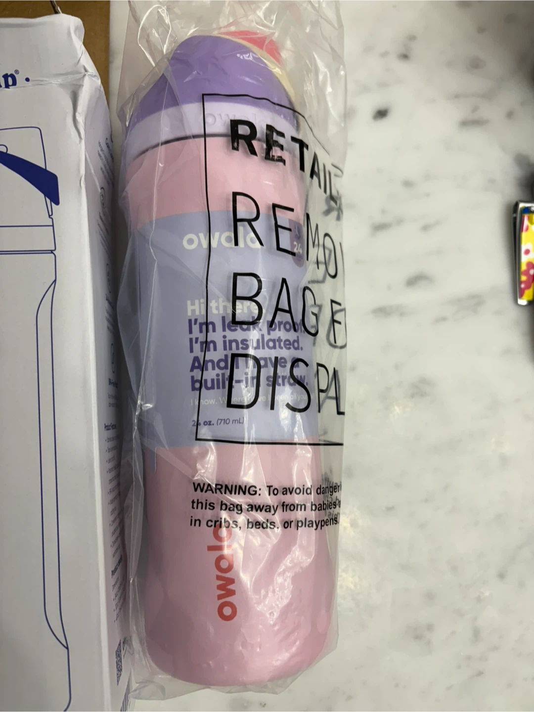 New Rare Owala FreeSip Water Bottle 24oz - photo 2