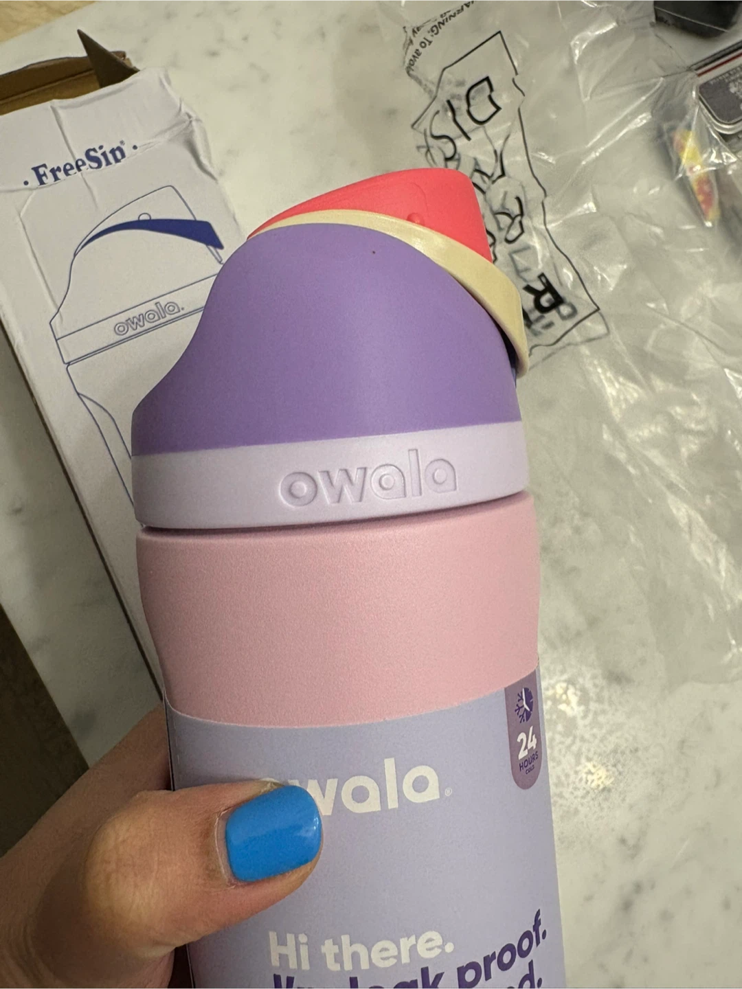 New Rare Owala FreeSip Water Bottle 24oz - photo 4