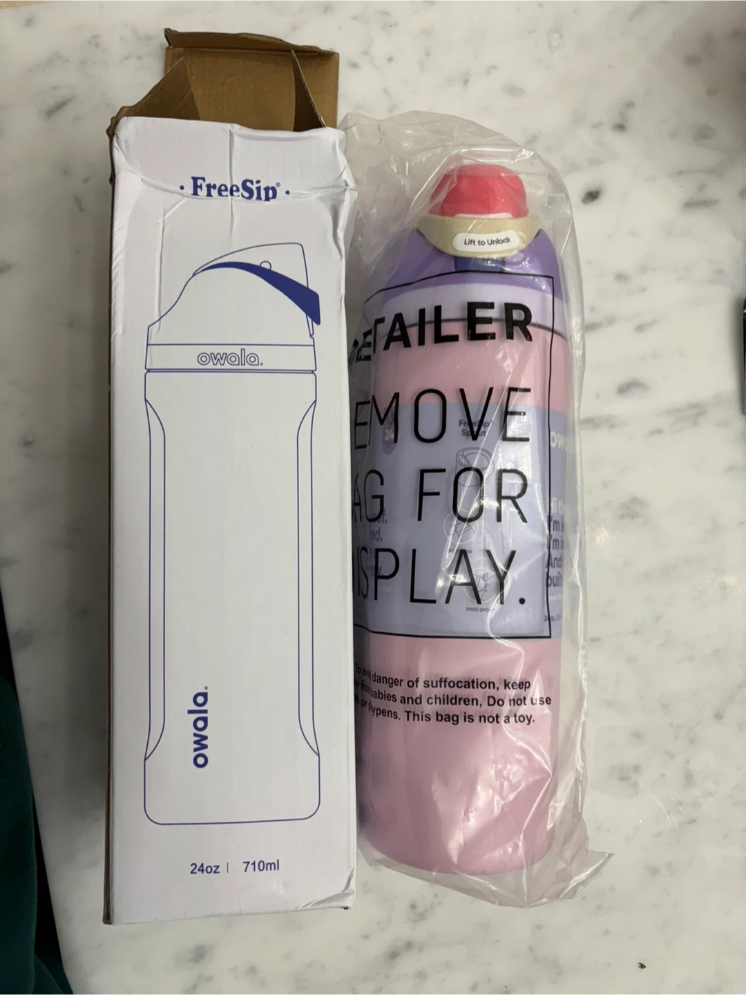 New Rare Owala FreeSip Water Bottle 24oz