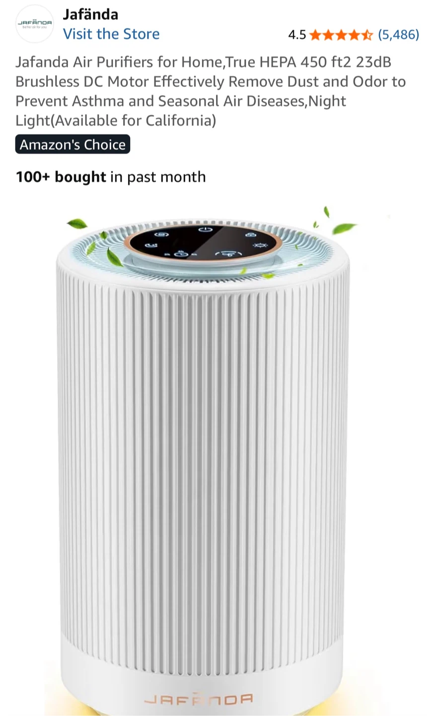 Jafanda Air Purifier - photo 2