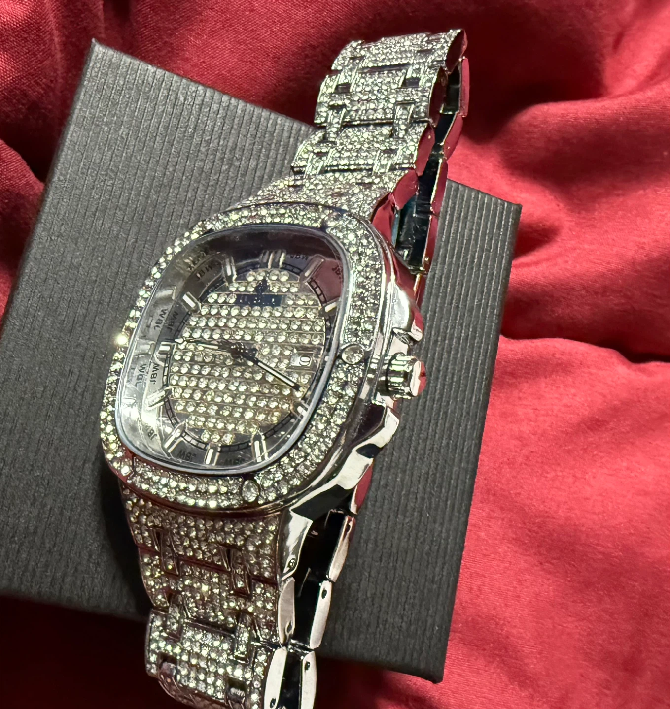 JBW Diamond Silver Watch w/ Box - photo 2