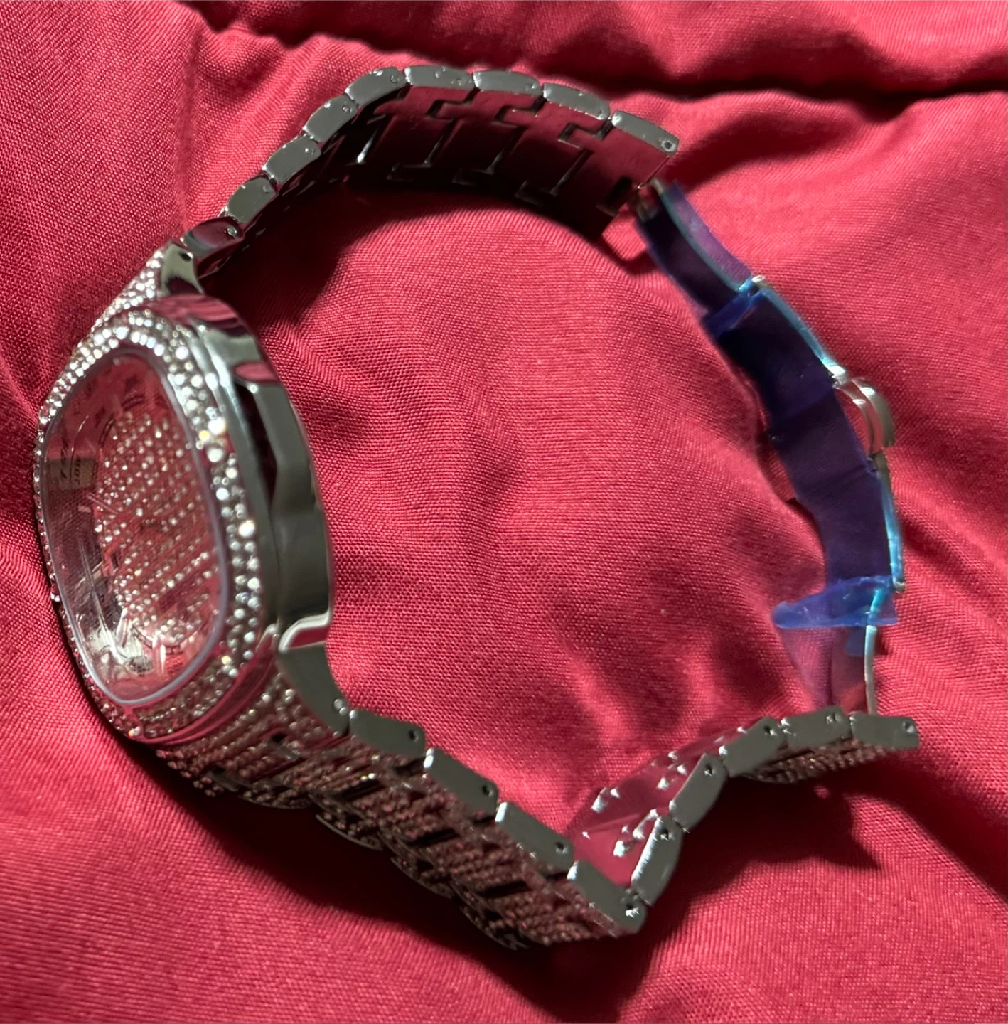 JBW Diamond Silver Watch w/ Box - photo 4