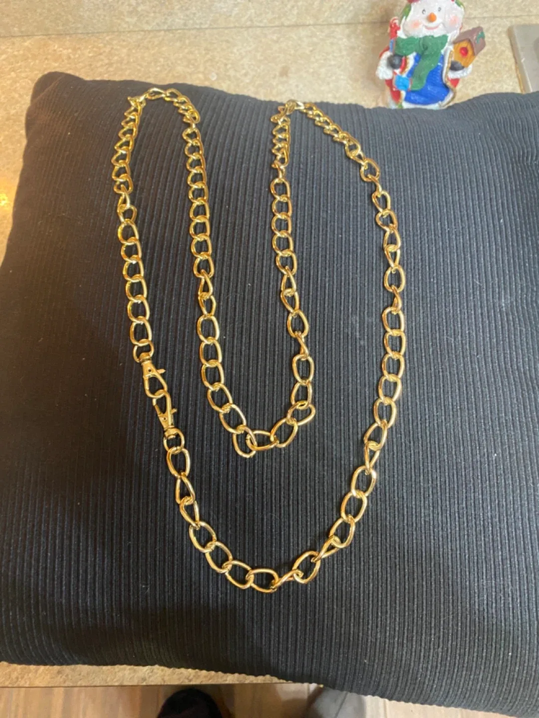 Faux gold chain 46 inches long