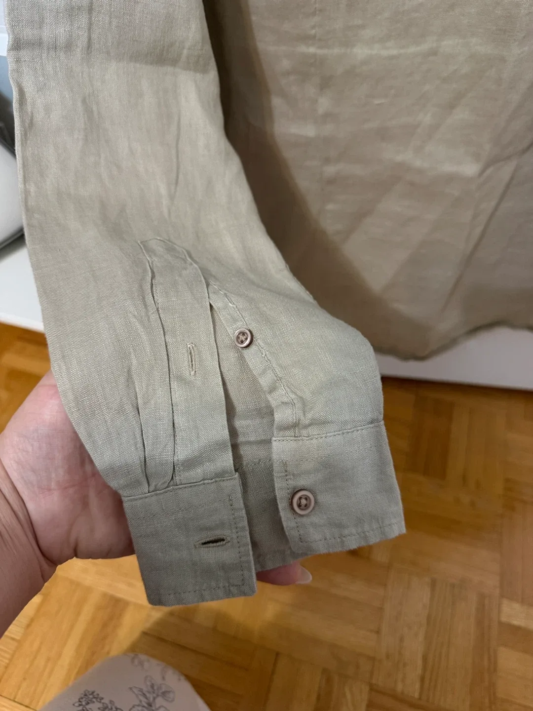 Piazza Italia Linen Shirt - Size S image indicator(4)