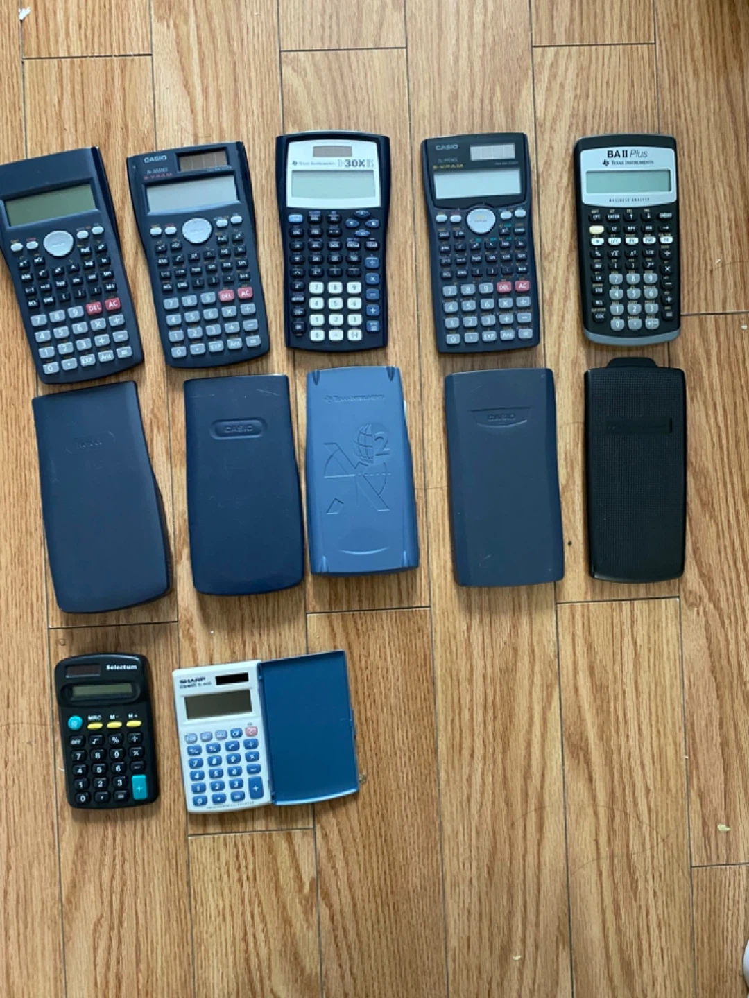 Scientific Calculator Casio 300MS fx-991MS Texas TI30X BAII Plus