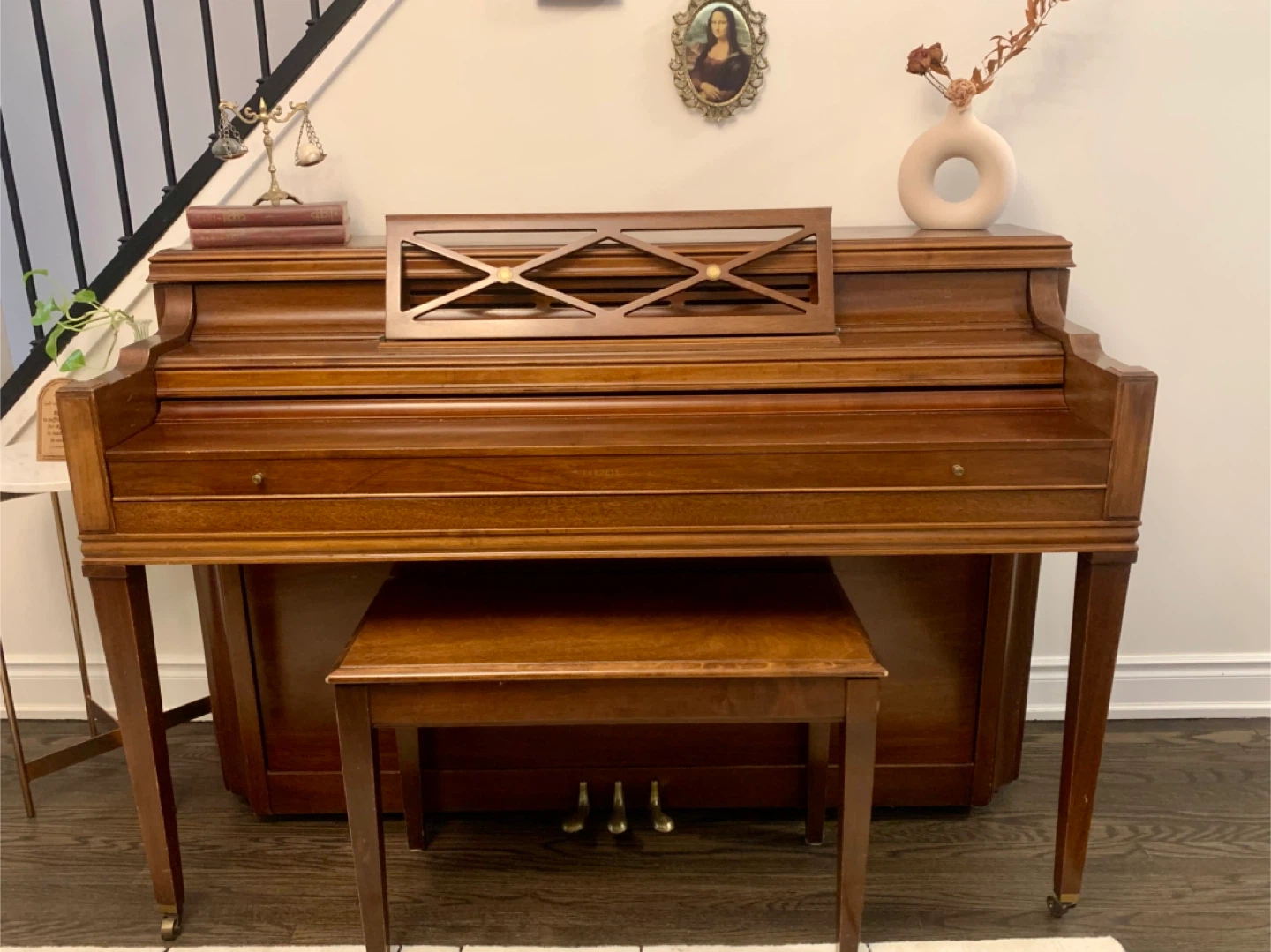 Everett Upright Piano with Bench - photo 5