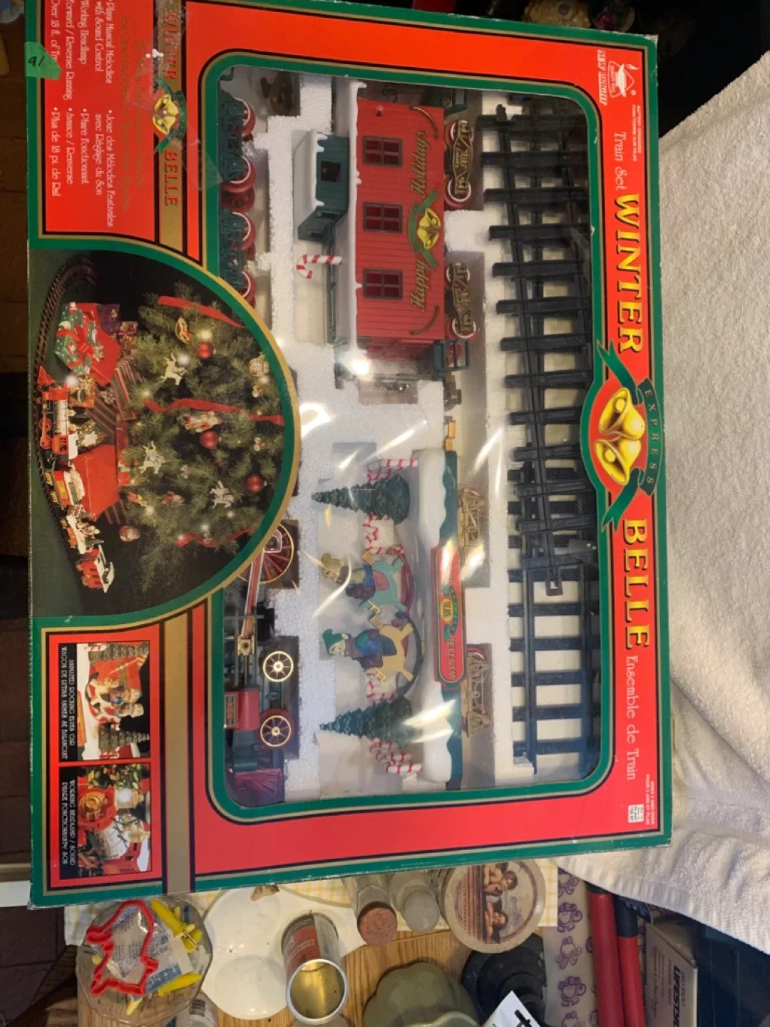 Winter Express Belle Train Set -in Box!