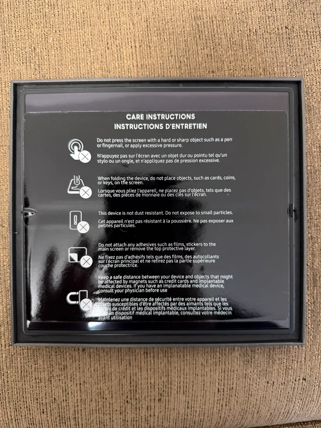 Samsung Z Fold 7 512GB (Like New) + 2 Yr Care + & Bundle image indicator(3)