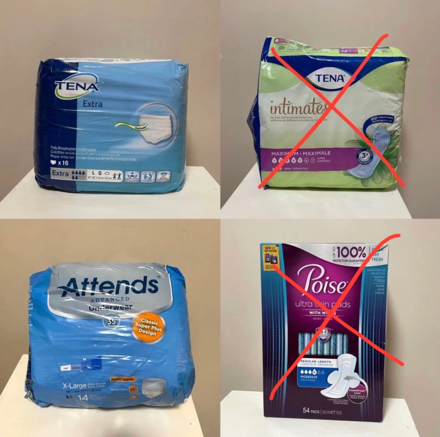 Adult briefs (Size S/L/XL)