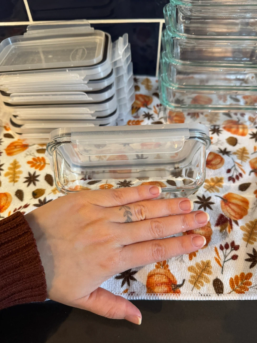 Glass Food Containers 300ml - 10 units - photo 3