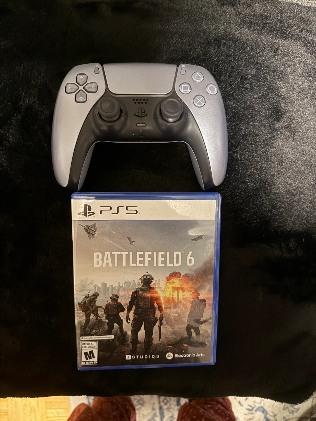 PlayStation 5 Dualsense Controller & Battlefield 6 PS5