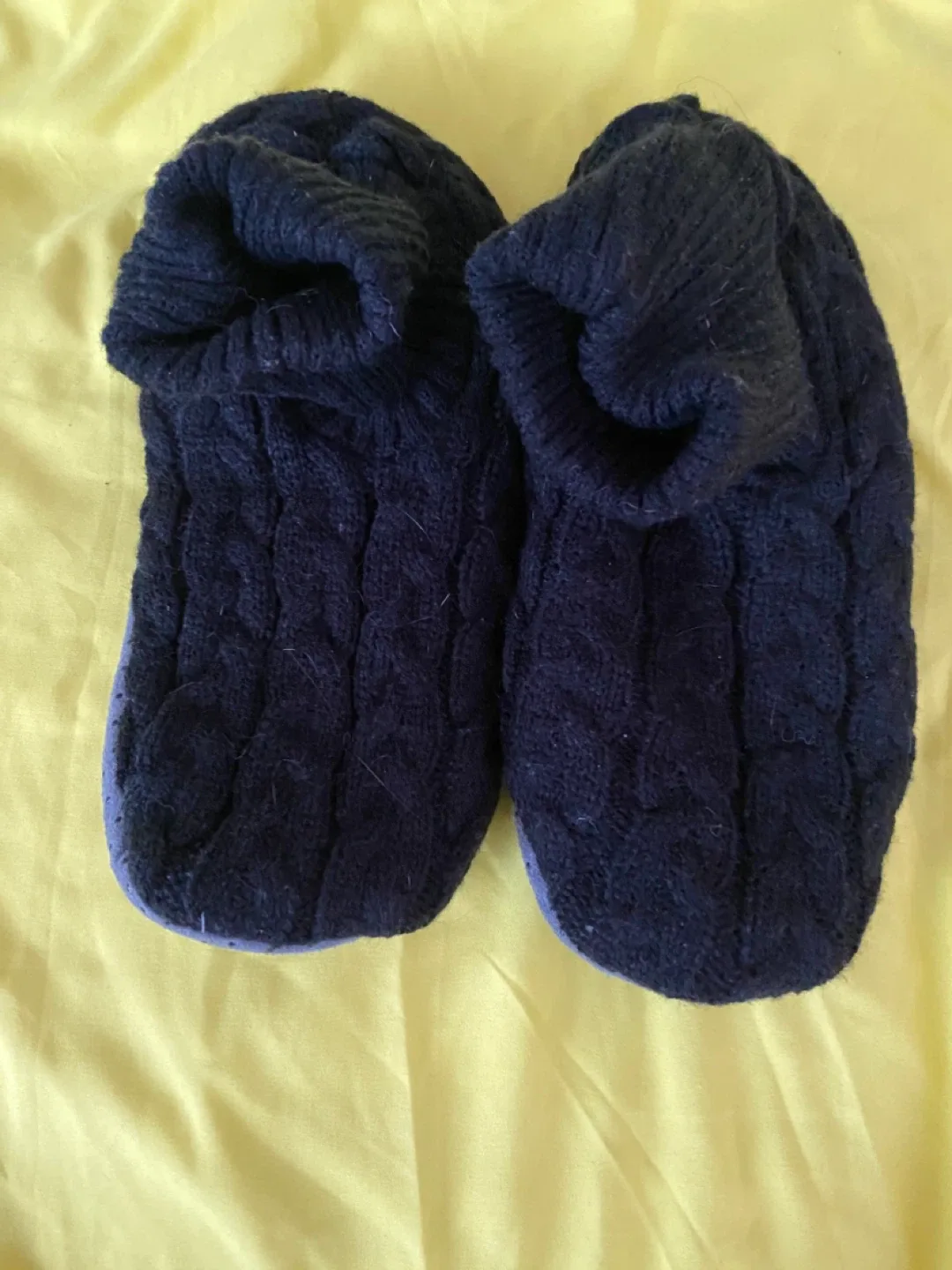 New BenSons Winter Sock Slippers Size 7-9.5 image indicator(4)