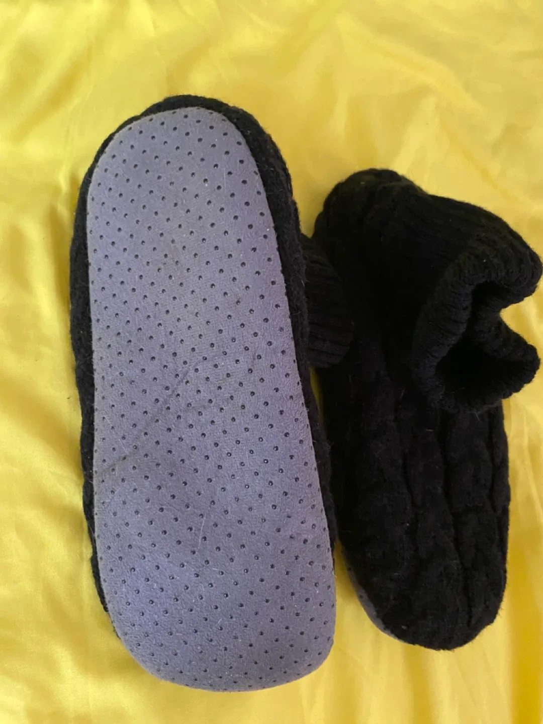 New BenSons Winter Sock Slippers Size 7-9.5 image indicator(5)