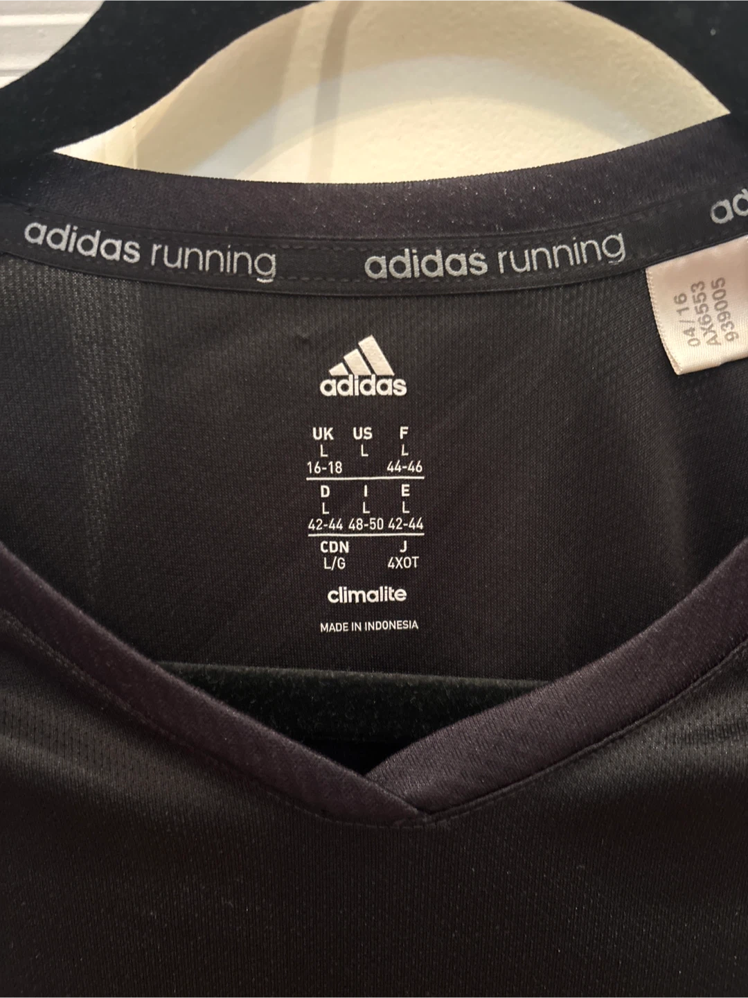 Adidas Running Long Sleeve Shirt - Size L - photo 2