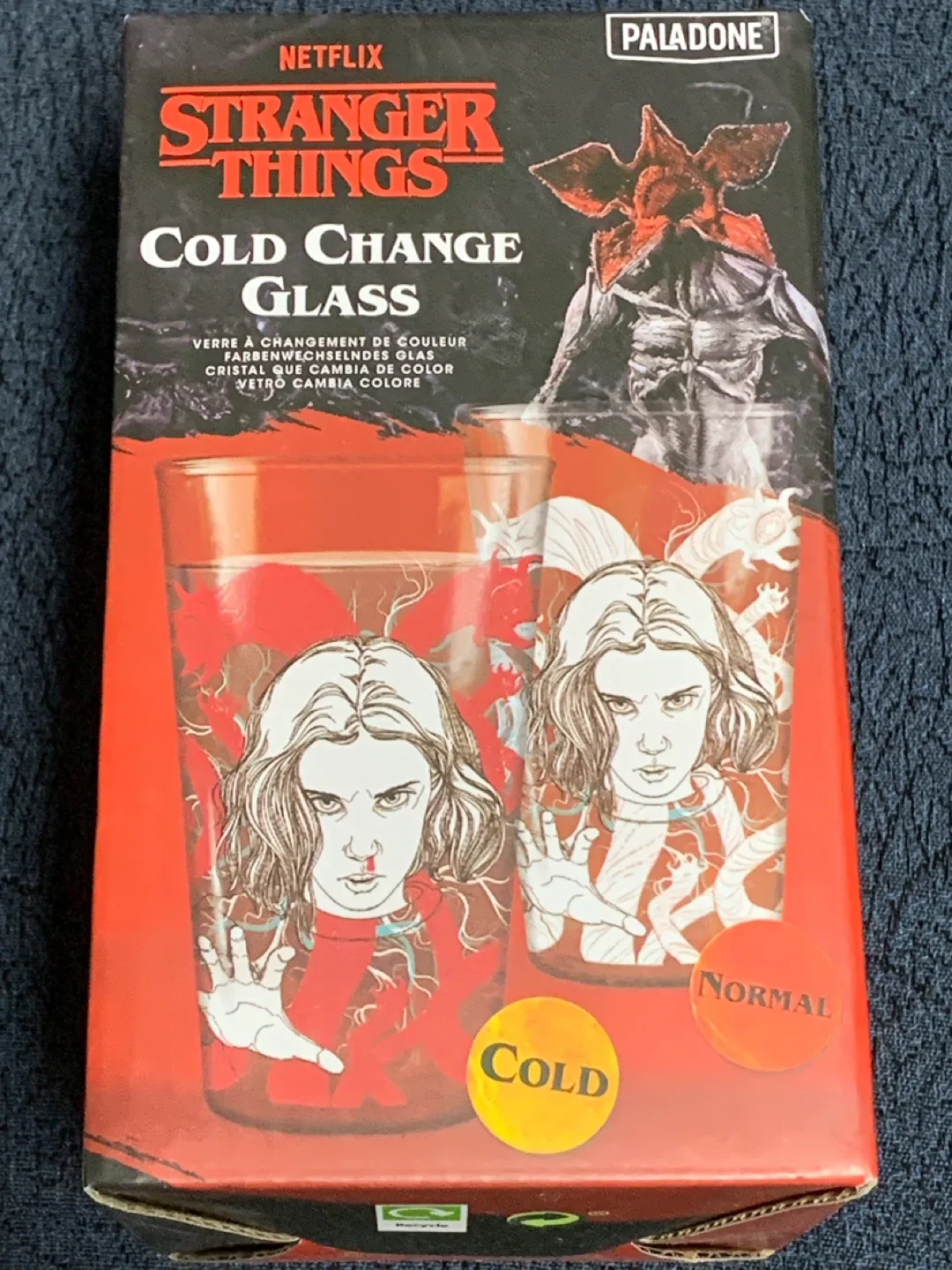 Stranger Things Cold Change Glass - New in Box!