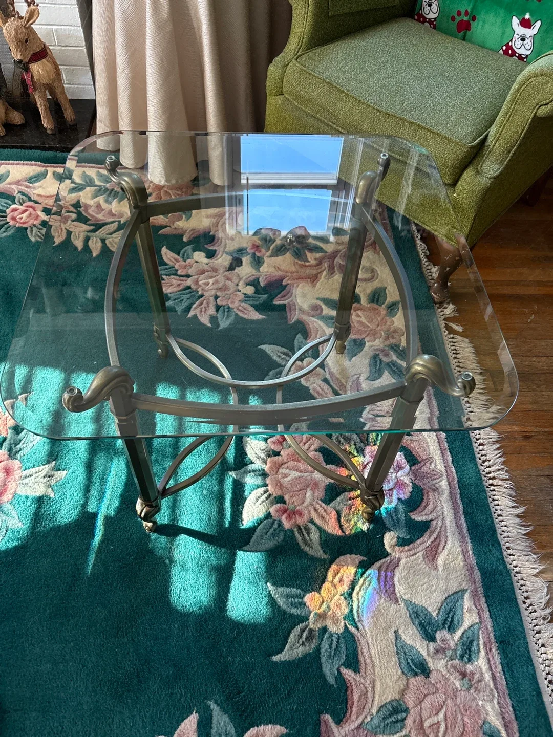 Glass Top Coffee Table