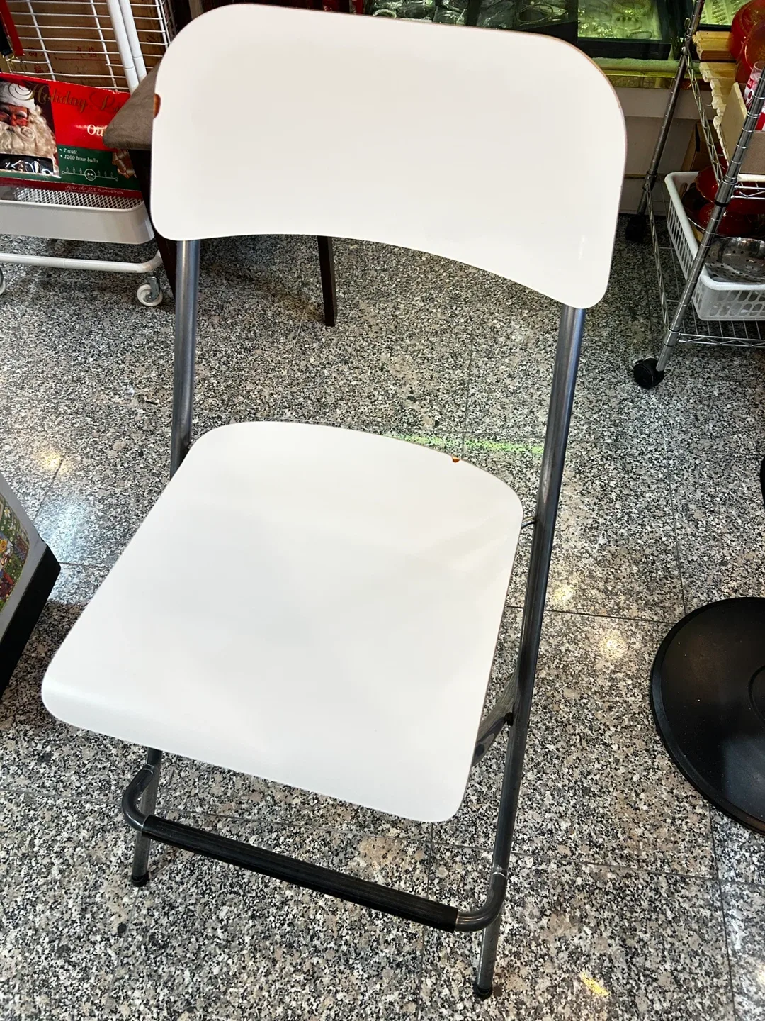 Folding Chair - White