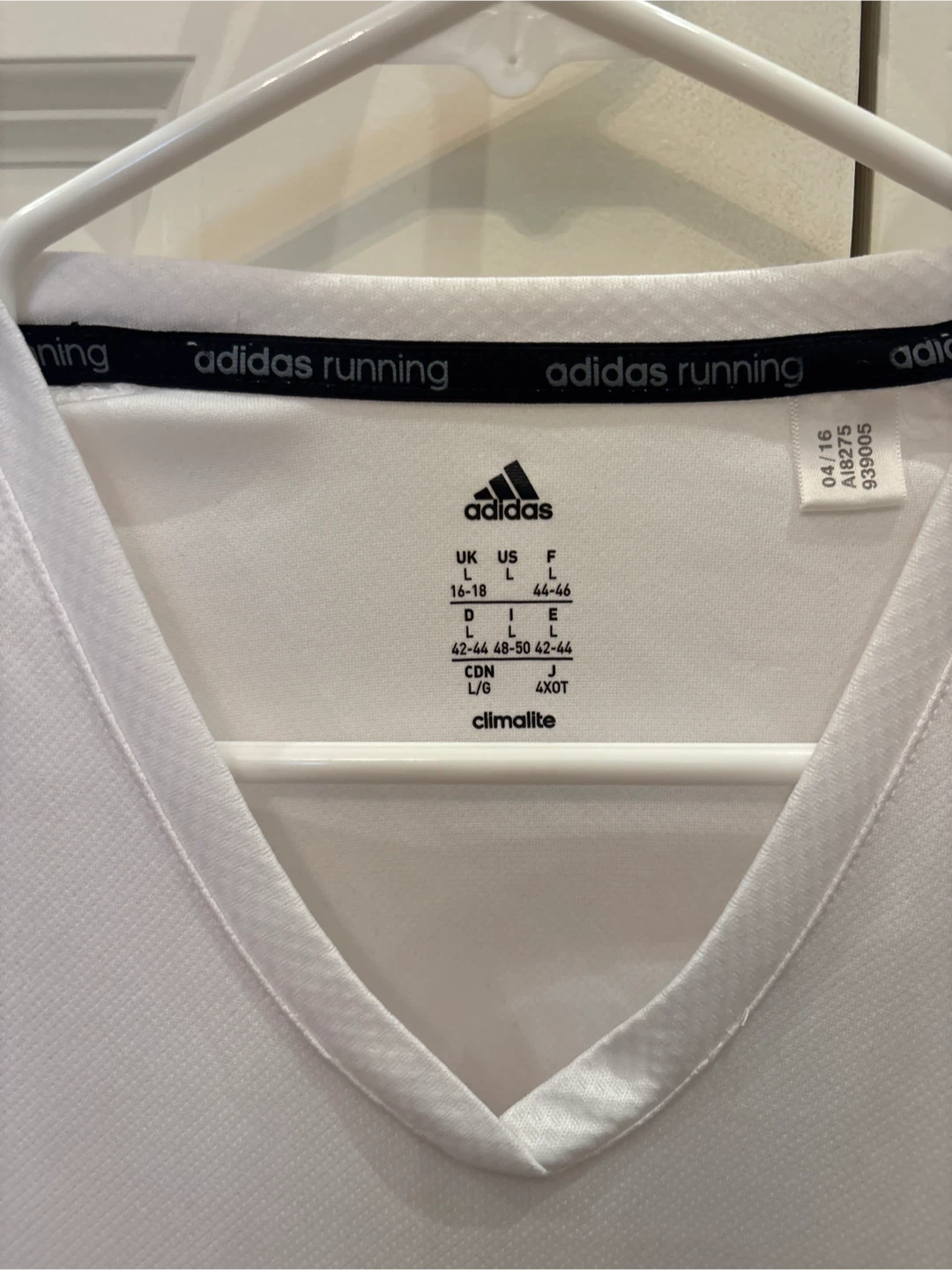 Adidas Running Climalite Long Sleeve Shirt - Large - photo 2