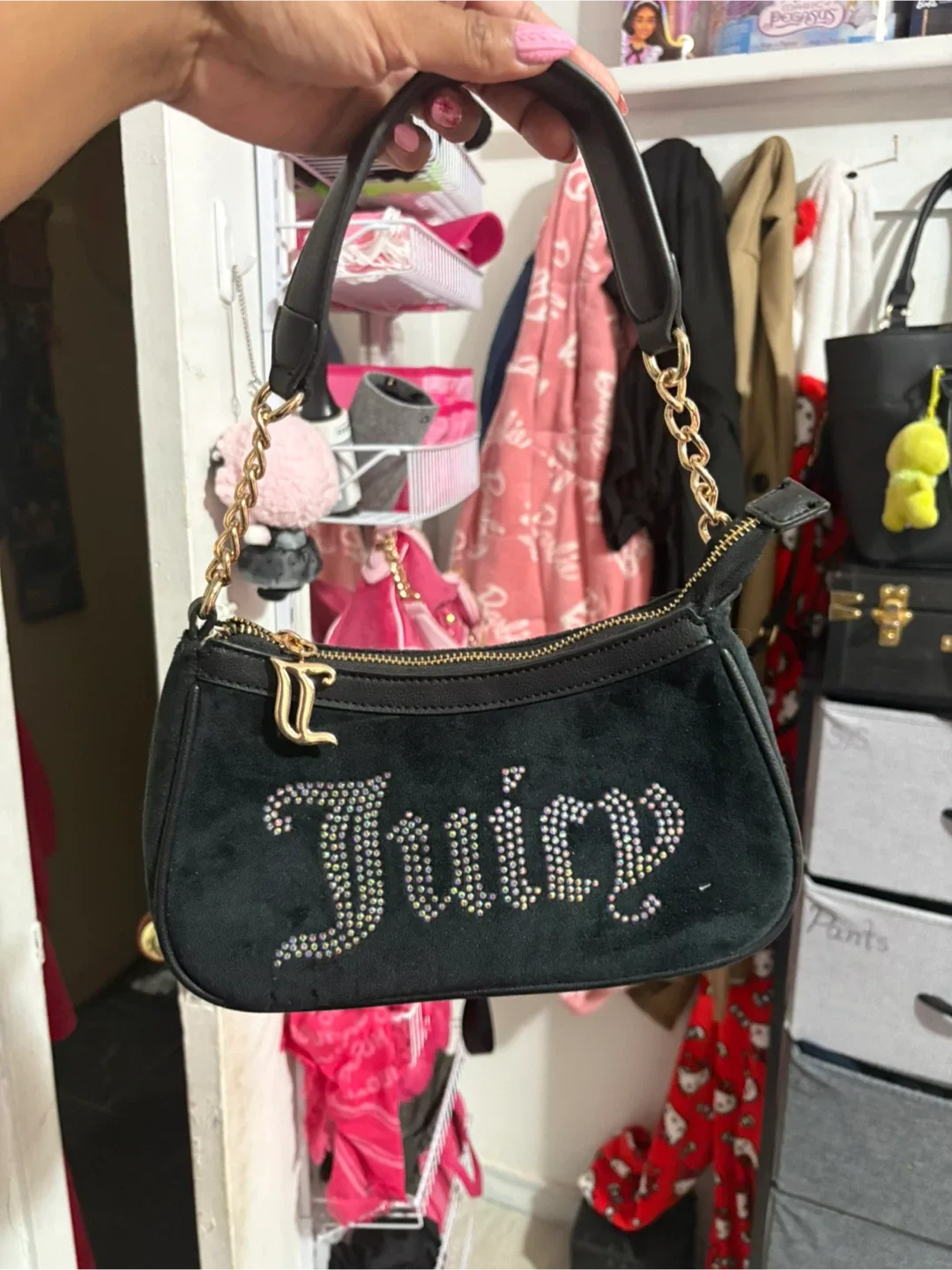 Juicy Couture Black Shoulder Bag