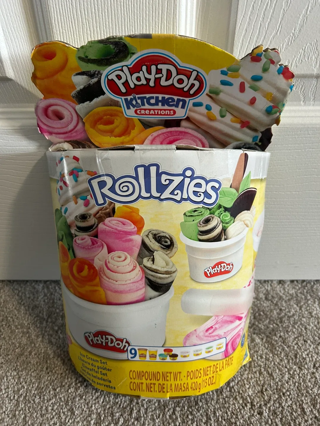 Play-Doh Kitchen Creations Rollzies Ice Cream Set