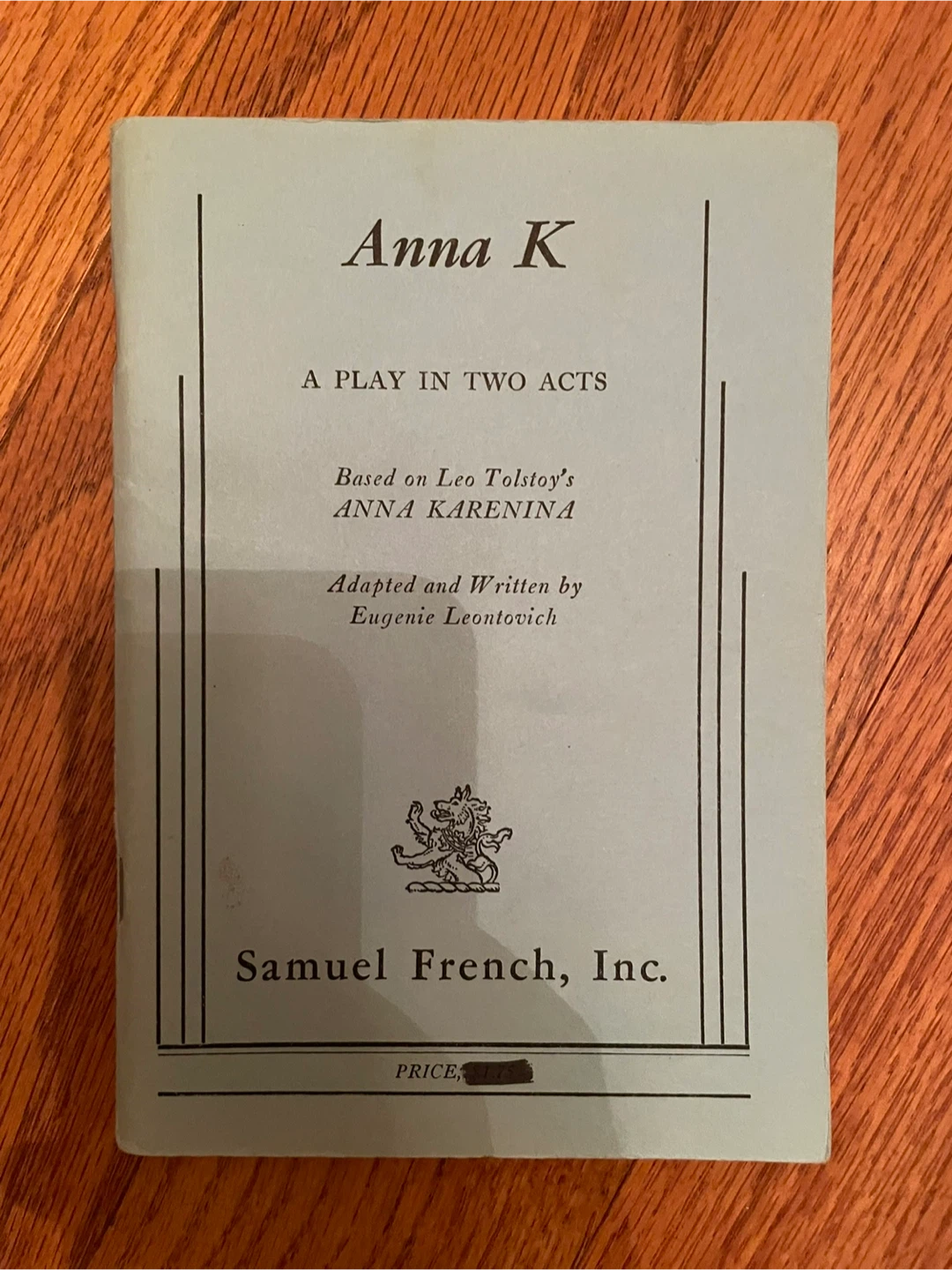 Play Scripts - Anna K, Heat, Bus Stop & More! - photo 4