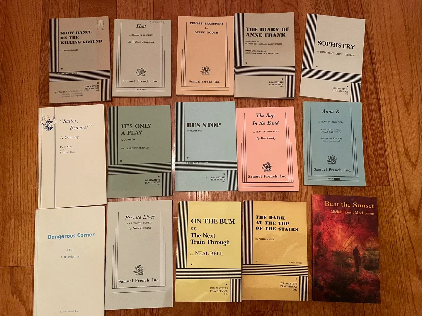 Play Scripts - Anna K, Heat, Bus Stop & More!