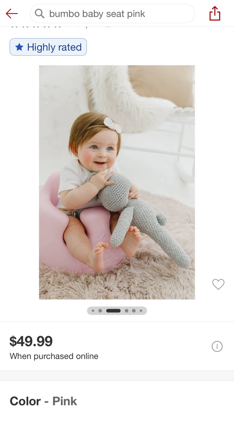 Baby Bumbo Seat - photo 4