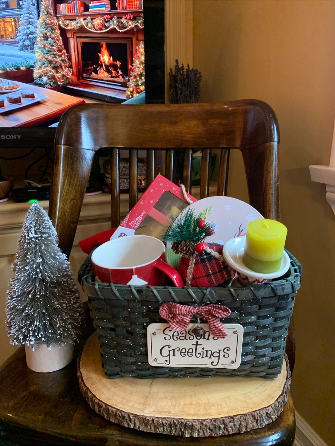 Festive Holiday Basket