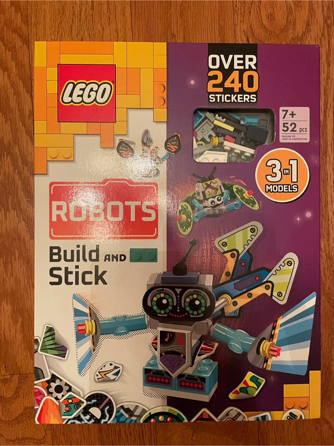 LEGO Robots Build and Stick Book