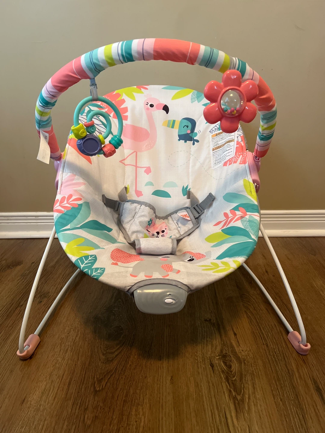 Baby Bouncer - Bright Starts Flamingo Fun
