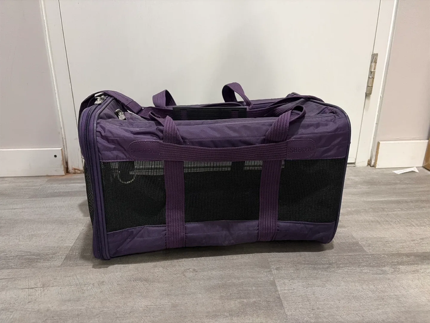 Sherpa Original Deluxe Pet Carrier - Large Plum