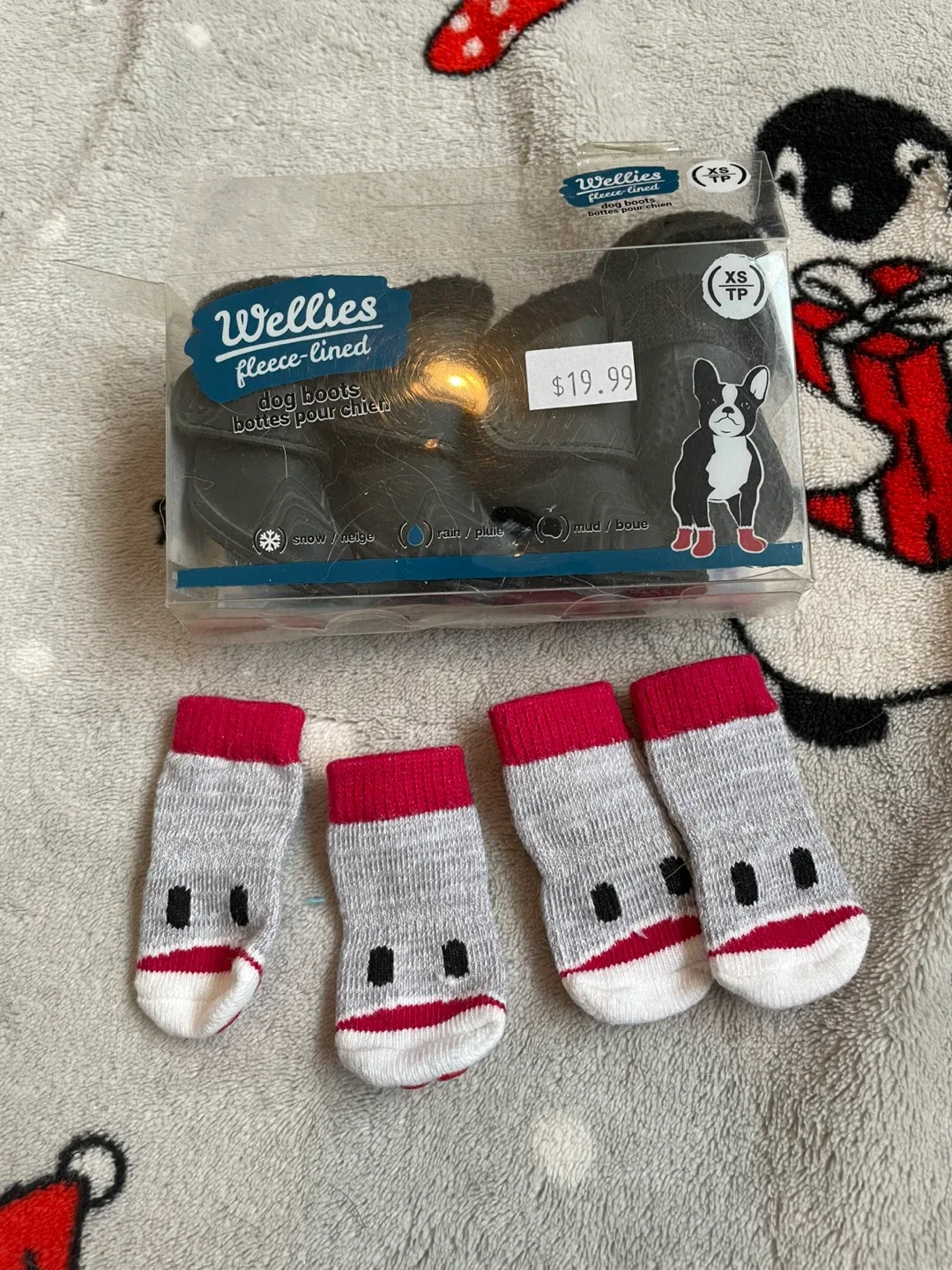 1” Wide Dog Boots & Socks