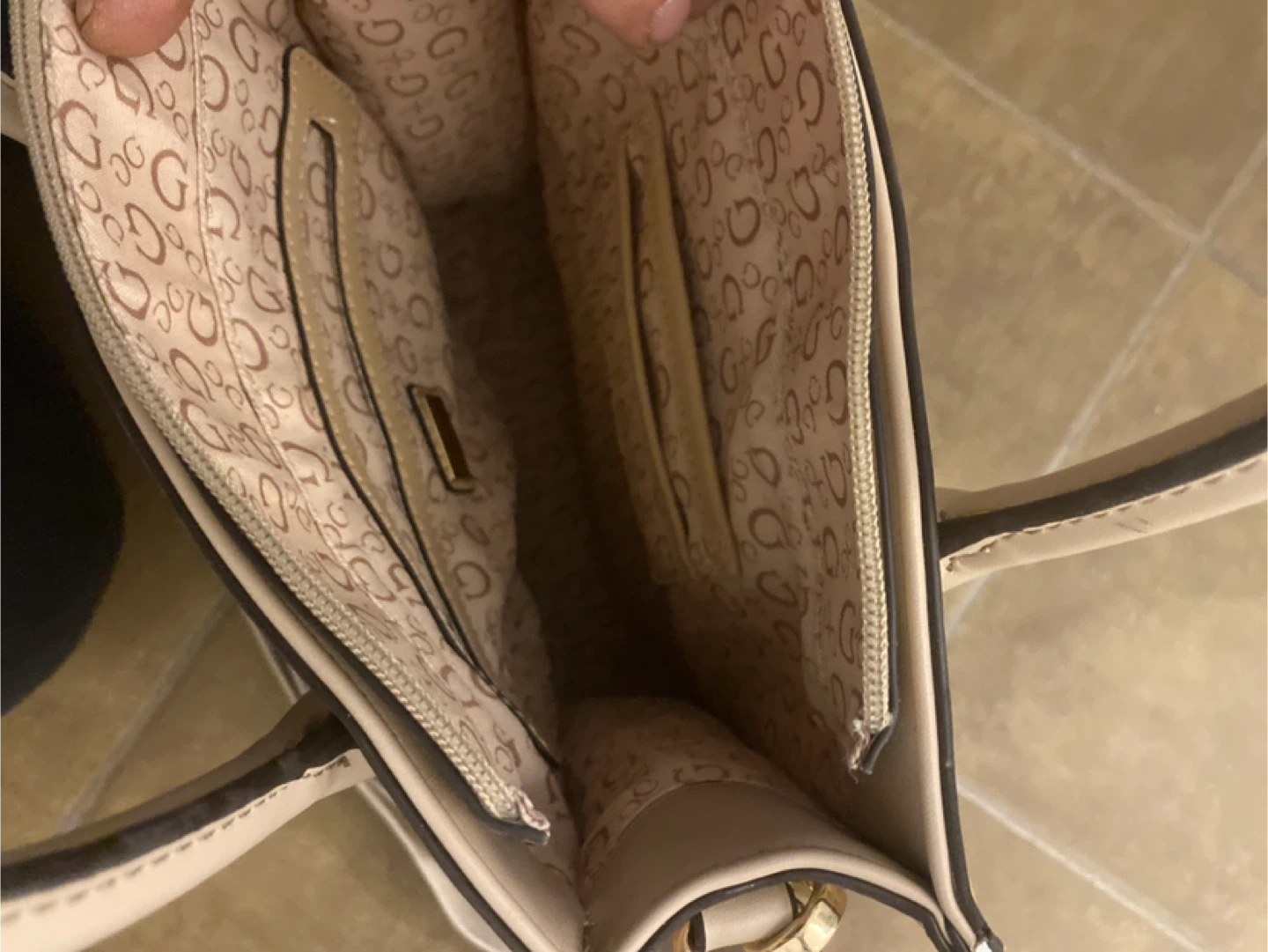 Guess Beige Tote Bag - photo 3