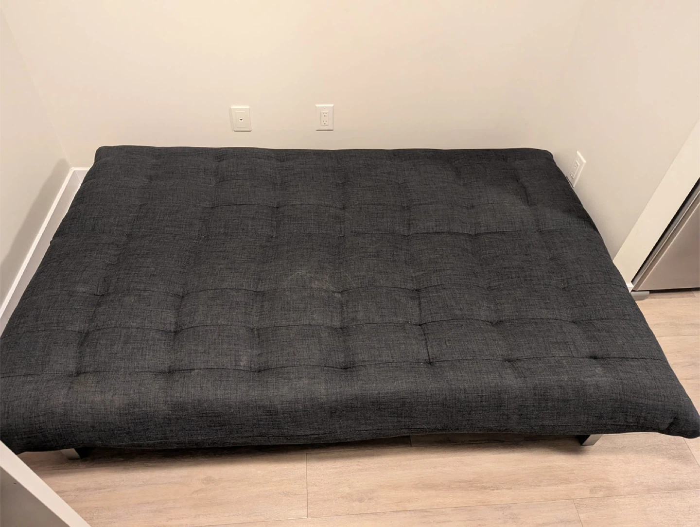 Move out sale! Last Chance!!! Dark Grey Futon - Great Condition! - photo 2