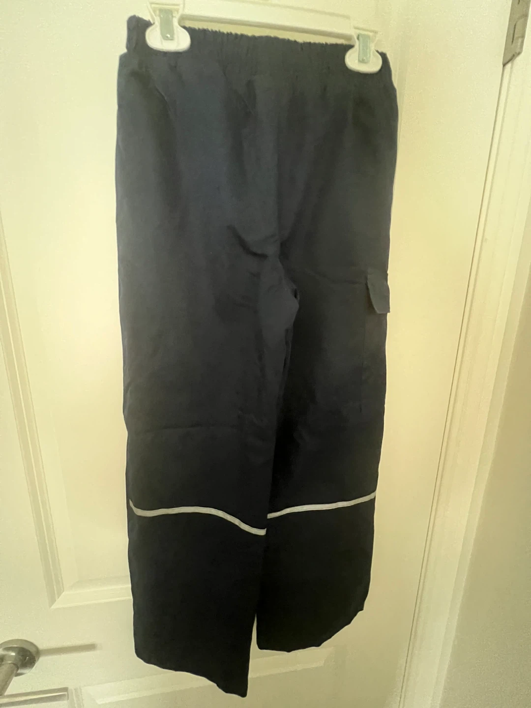 Navy Blue Snow Pants - Size 7-8