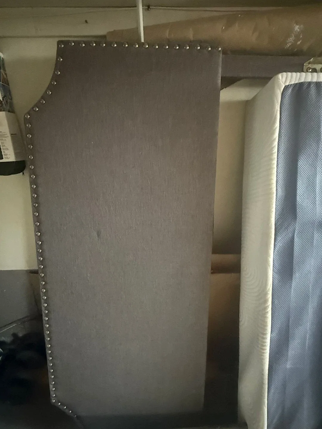 Upholstered Bed Frame with Headboard